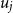 u Subscript j