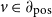 v element of partial differential Subscript normal p normal o normal s Baseline