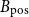 upper B Subscript normal p normal o normal s