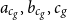 a Subscript c Sub Subscript g Subscript Baseline comma b Subscript c Sub Subscript g Subscript Baseline comma c Subscript g Baseline