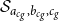 script upper S Subscript a Sub Subscript c Sub Sub Subscript g Sub Subscript Subscript comma b Sub Subscript c Sub Sub Subscript g Sub Subscript Subscript comma c Sub Subscript g Subscript