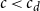 c less than c Subscript d
