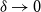 delta right arrow 0