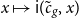 x right arrow from bar sans serif i left parenthesis c overtilde Subscript g Baseline comma x right parenthesis