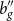 b double prime Subscript g