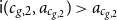sans serif i left parenthesis c Subscript g comma 2 Baseline comma a Subscript c Sub Subscript g comma 2 Subscript Baseline right parenthesis greater than a Subscript c Sub Subscript g comma 2