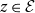z element of script upper E