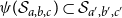 psi left parenthesis script upper S Subscript a comma b comma c Baseline right parenthesis subset of script upper S Subscript a prime comma b prime comma c prime
