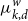 mu Subscript k comma d Superscript w