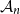 script upper A Subscript n