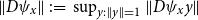 StartMetric upper D psi Subscript x Baseline EndMetric colon equals sup Underscript y colon StartMetric y EndMetric equals 1 Endscripts StartMetric upper D psi Subscript x Baseline y EndMetric