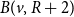 upper B left parenthesis v comma upper R plus 2 right parenthesis