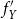 f prime Subscript upper Y