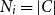 upper N Subscript i Baseline equals StartAbsoluteValue upper C EndAbsoluteValue