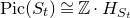 normal upper P normal i normal c left parenthesis upper S Subscript t Baseline right parenthesis approximately equals double struck upper Z dot upper H Subscript upper S Sub Subscript t