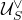 script upper U Subscript upper S Superscript or
