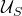 script upper U Subscript upper S