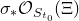 sigma Subscript asterisk Baseline script upper O Subscript upper S Sub Subscript t 0 Baseline left parenthesis normal upper Xi right parenthesis