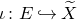 iota colon upper E right arrow with hook upper X overtilde
