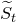upper S overtilde Subscript t