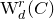 normal upper W Subscript d Superscript r Baseline left parenthesis upper C right parenthesis