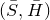left parenthesis upper S overbar comma upper H overbar right parenthesis