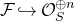 script upper F right arrow with hook script upper O Subscript upper S Superscript circled plus n