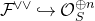 script upper F Superscript or or Baseline right arrow with hook script upper O Subscript upper S Superscript circled plus n