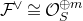 script upper F Superscript or Baseline approximately equals script upper O Subscript upper S Superscript circled plus m