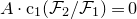 upper A dot normal c 1 left parenthesis script upper F 2 divided by script upper F 1 right parenthesis equals 0