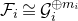 script upper F Subscript i Baseline approximately equals script upper G Subscript i Superscript circled plus m Super Subscript i