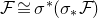 script upper F approximately equals sigma Superscript asterisk Baseline left parenthesis sigma Subscript asterisk Baseline script upper F right parenthesis