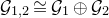 script upper G Subscript 1 comma 2 Baseline approximately equals script upper G 1 circled plus script upper G 2