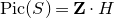 normal upper P normal i normal c left parenthesis upper S right parenthesis equals bold upper Z dot upper H