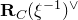 bold upper R Subscript upper C Baseline left parenthesis xi Superscript negative 1 Baseline right parenthesis Superscript or