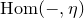 normal upper H normal o normal m left parenthesis minus comma eta right parenthesis