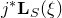 j Superscript asterisk Baseline bold upper L Subscript upper S Baseline left parenthesis xi right parenthesis