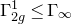 normal upper Gamma Subscript 2 g Superscript 1 Baseline less than or equals normal upper Gamma Subscript normal infinity
