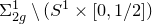 normal upper Sigma Subscript 2 g Superscript 1 Baseline minus left parenthesis upper S Superscript 1 Baseline times left bracket 0 comma 1 divided by 2 right bracket right parenthesis