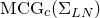 MCG Subscript c Baseline left parenthesis normal upper Sigma Subscript upper L upper N Baseline right parenthesis