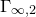 normal upper Gamma Subscript normal infinity comma 2