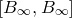 left bracket upper B Subscript normal infinity Baseline comma upper B Subscript normal infinity Baseline right bracket
