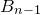 upper B Subscript n minus 1