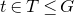 t element of upper T less than or equals upper G