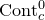 Cont Subscript c Superscript 0