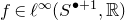 f element of script l Superscript normal infinity Baseline left parenthesis upper S Superscript bullet plus 1 Baseline comma double struck upper R right parenthesis