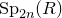 Sp Subscript 2 n Baseline left parenthesis upper R right parenthesis