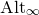 normal upper A normal l normal t Subscript normal infinity