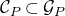 script upper C Subscript upper P Baseline subset of script upper G Subscript upper P