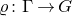 rho colon normal upper Gamma right arrow upper G